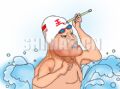 孙杨漫画像